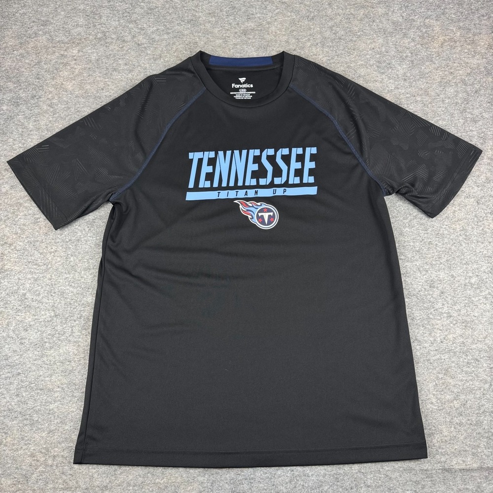 Fanatics Tennessee Titans‎ T-Shirt Tee Black Mens Large L